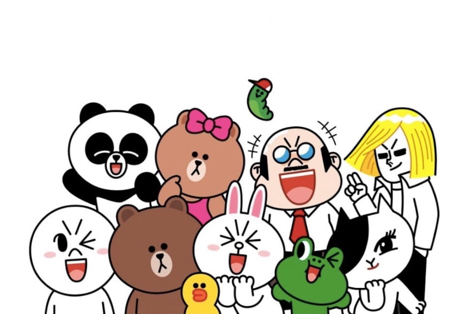 line app in japan