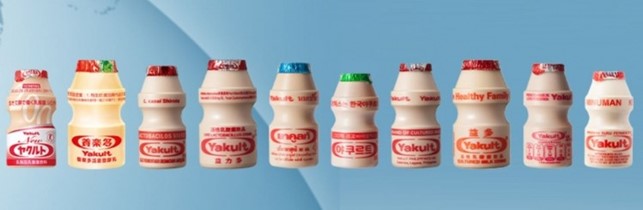 Yakult  Probiotics product line 