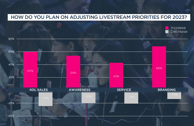 Livestream priorities for digital marketing 2024